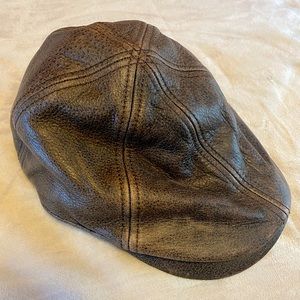 Goorin Bros. Classic Leather Flat Cap.